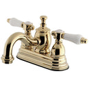 Kingston Brass KS7102BPL 4 in. Centerset Bath Faucet Brass
