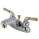 Kingston Brass KB624 4 in. Centerset Bath Faucet/ Brass