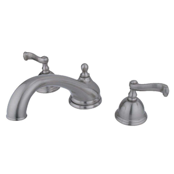 Kingston Brass KS3358FL Roman Tub Filler, Brushed Nickel