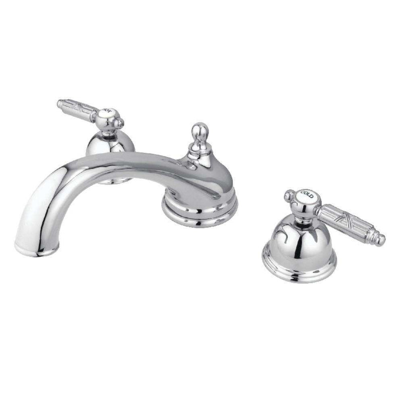 Kingston Brass KS3351GL Roman Tub Filler, Polished Chrome