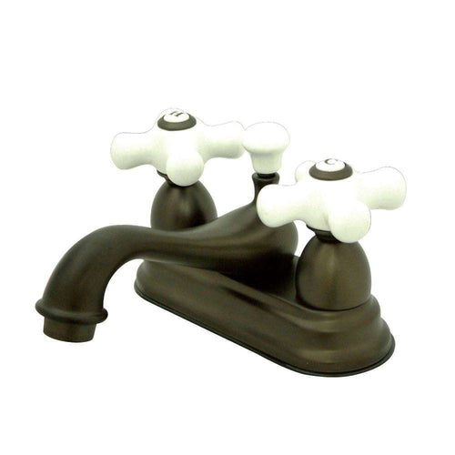 Kingston Brass KS3605PX 4 in. Centerset Bath Faucet Bronze