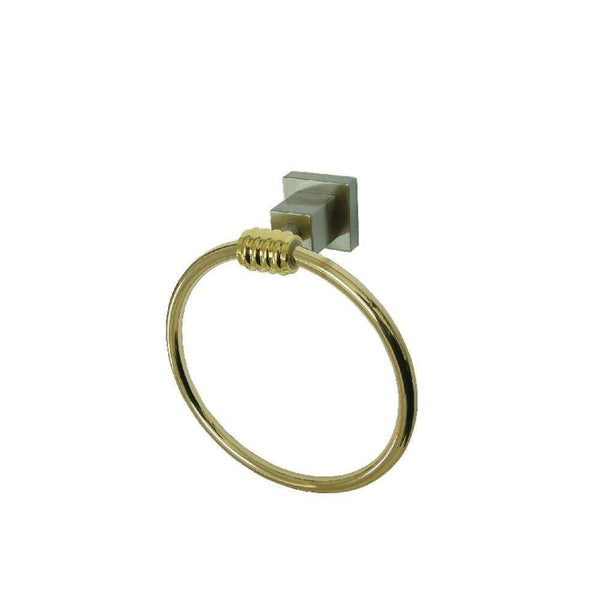 Kingston Brass BAH4644SNPB Towel Ring,