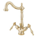 Kingston Brass KS1432NL 4 in. Centerset Bath Faucet Brass