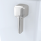 TOTO TRIP LEVER HANDLE W/ SPUD AND MOUNTING NUT, LEFT HAND, #PN