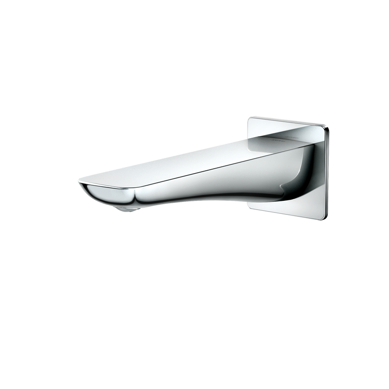 TOTO Modern S Wall Tub Spout, Polished Chrome TBG02001U