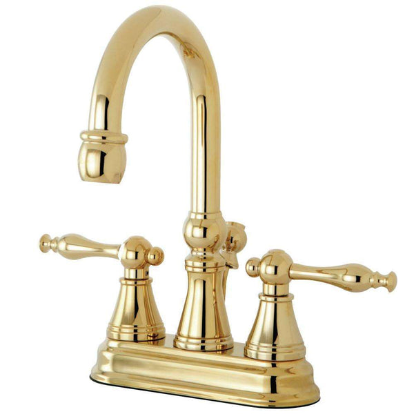 Kingston Brass KS2612NL 4 in. Centerset Bath Faucet Brass