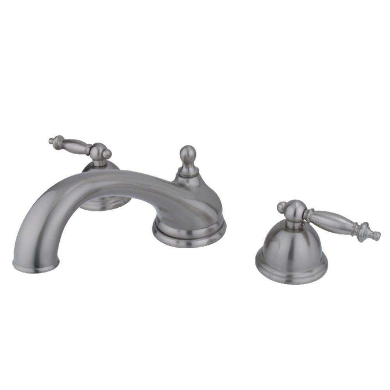 Kingston Brass KS3358TL Roman Tub Filler, Brushed Nickel