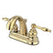 Kingston Brass KB5612KL 4 in. Centerset Bath Faucet Brass