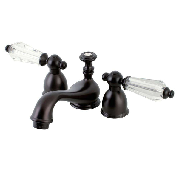 Kingston Brass KS3955WLL Mini-Widespread Bath Faucet Bronze