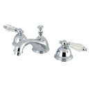 Kingston Brass KS3961WLL 8 in. Widespread Bath Faucet