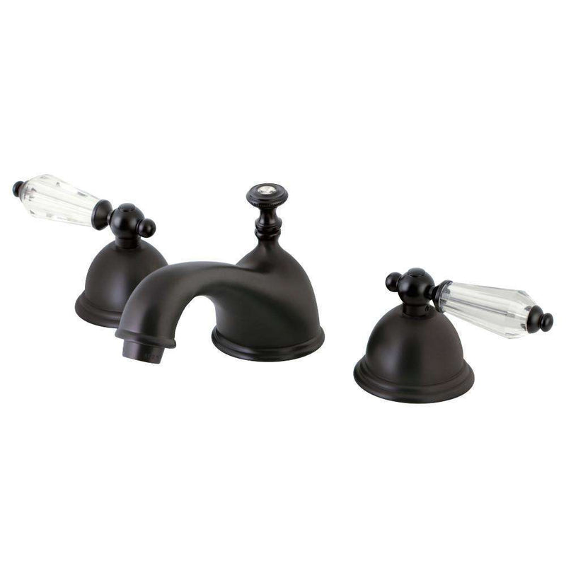 Kingston KS3965WLL 8 in. Widespread Bath Faucet Bronze