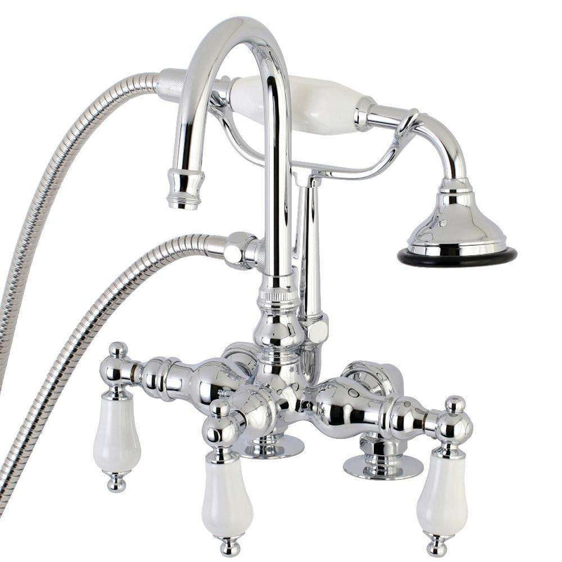 Aqua Vintage AE16T1 Tub Faucet, Polished Chrome
