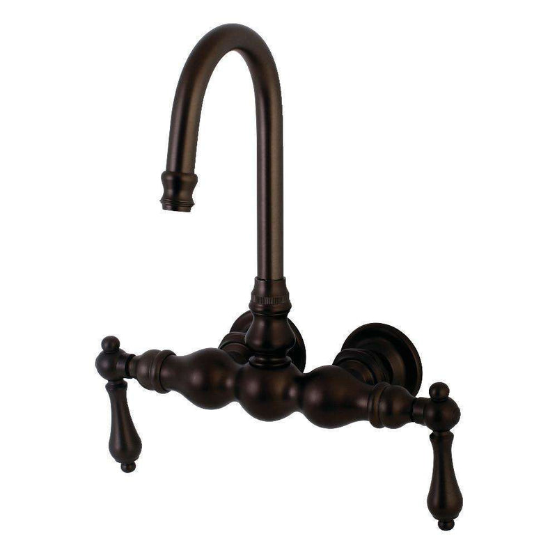 Aqua Vintage AE1T5 Wall Mount Clawfoot Tub Faucet,