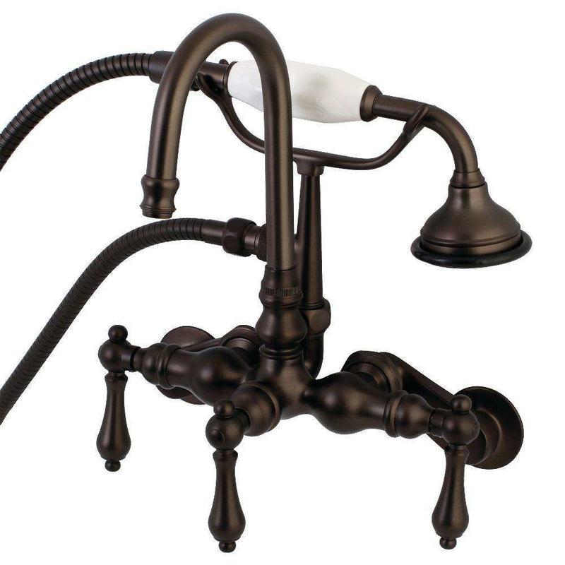 Aqua Vintage AE301T5 Tub Faucet, Oil Rubbed Bronze