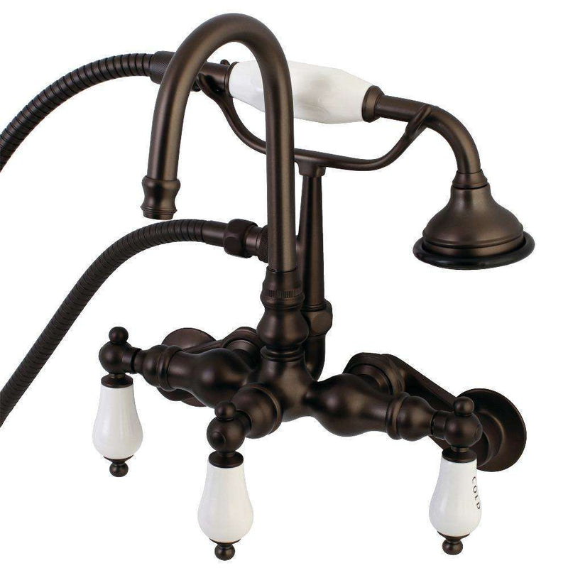 Aqua Vintage AE303T5 Tub Faucet, Oil Rubbed Bronze