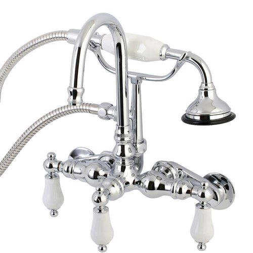 Aqua Vintage AE306T1 Tub Faucet, Polished Chrome