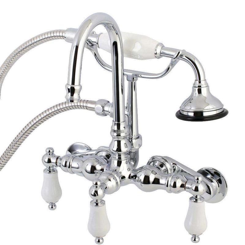 Aqua Vintage AE306T1 Tub Faucet, Polished Chrome