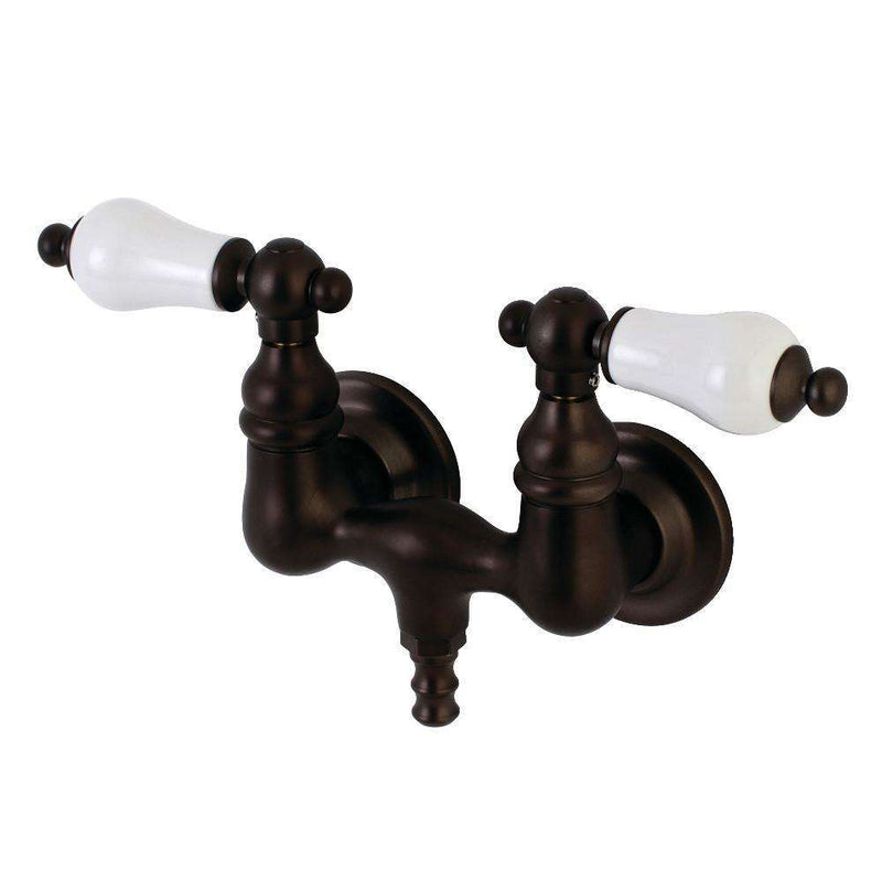 Aqua Vintage AE35T8 Wall Mount Clawfoot Tub Faucet,