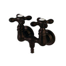 Aqua Vintage AE37T5 Wall Mount Clawfoot Tub Faucet,