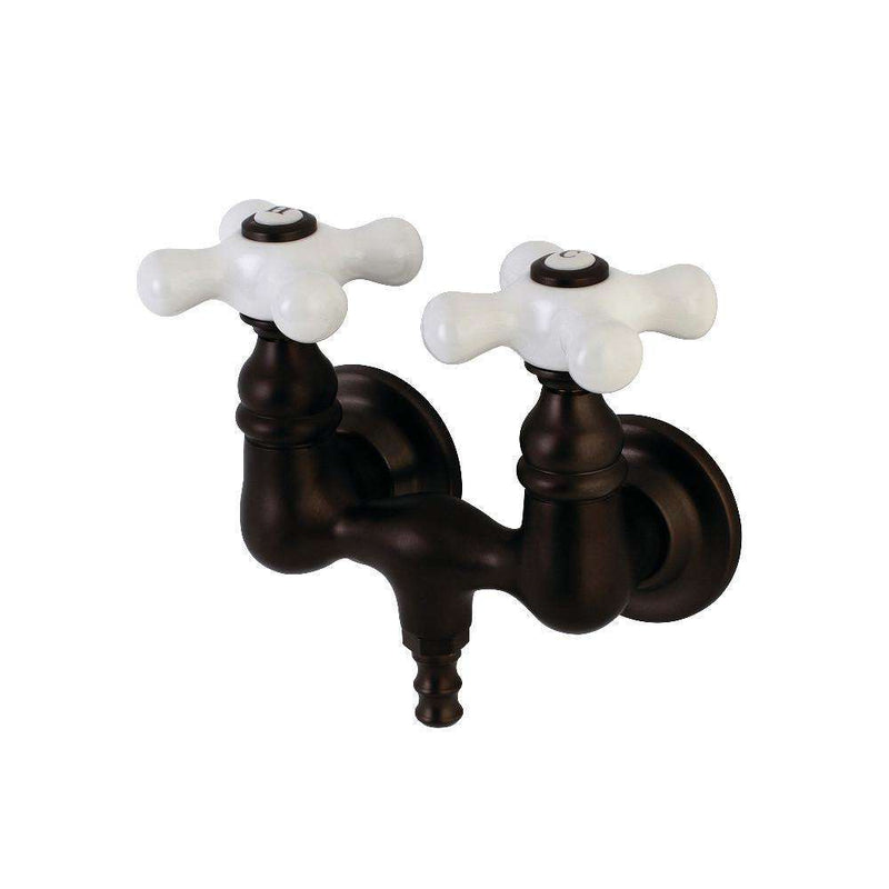 Aqua Vintage AE39T5 Wall Mount Tub Filler, Oil Rubbed Bronze