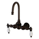 Aqua Vintage AE3T5 Wall Mount Clawfoot Tub Faucet,