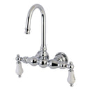 Aqua Vintage AE4T1 Wall Mount Clawfoot Tub
