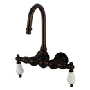 Aqua Vintage AE5T5 Wall Mount Clawfoot Tub Faucet,
