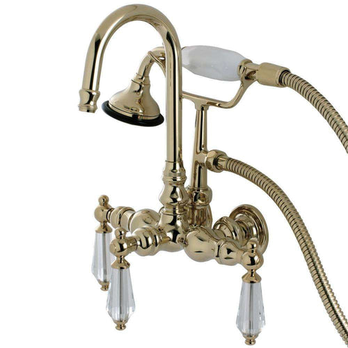 Aqua Vintage AE7T2WLL Wilshire Wall Mount Clawfoot