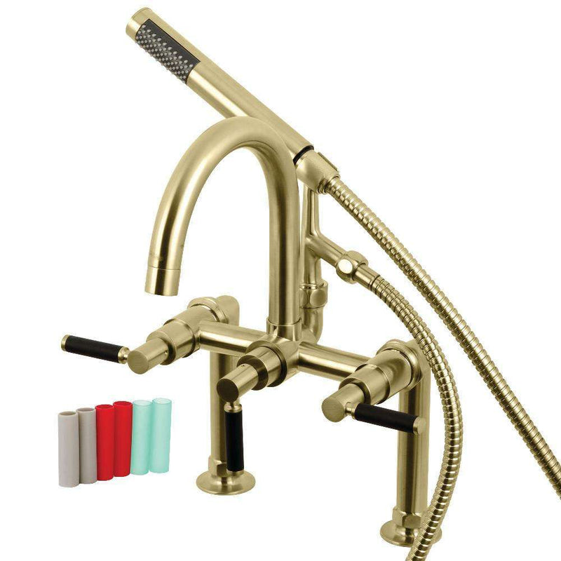 Aqua Vintage AE8107DKL Kaiser 2-Hnd 7-Inch Deck Mount Clawfo