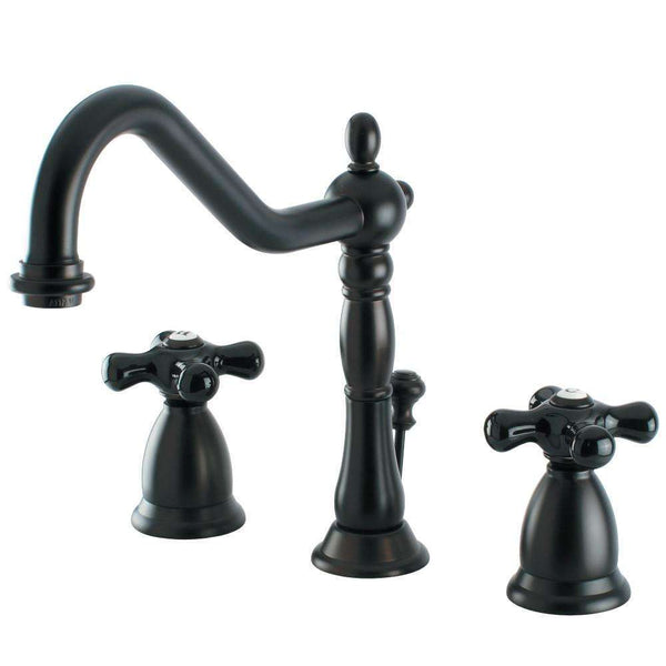 Kingston KS1995PKX 8 in. Widespread Bath Faucet Bronze