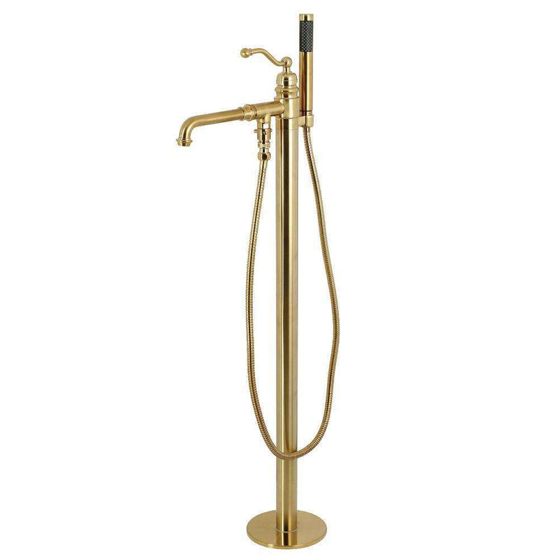 Kingston Brass KS7037ABL Freestanding Roman Tub Filler