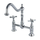 Kingston Brass KS1171BEX 8" Centerset Kitchen Faucet Less