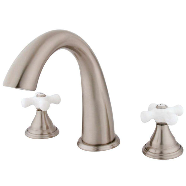 Kingston Brass KS5368PX Roman Tub Filler, Brushed Nickel