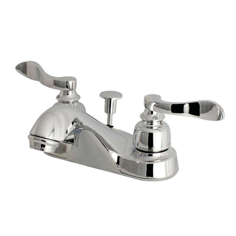 Kingston Brass FB5621NFL 4 in. Centerset Bath Faucet