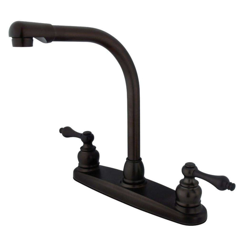 Kingston Brass KB715ALLS Centerset Kitchen Faucet Bronze