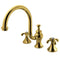 Kingston Brass KS7342TX French Country Roman Tub Filler with