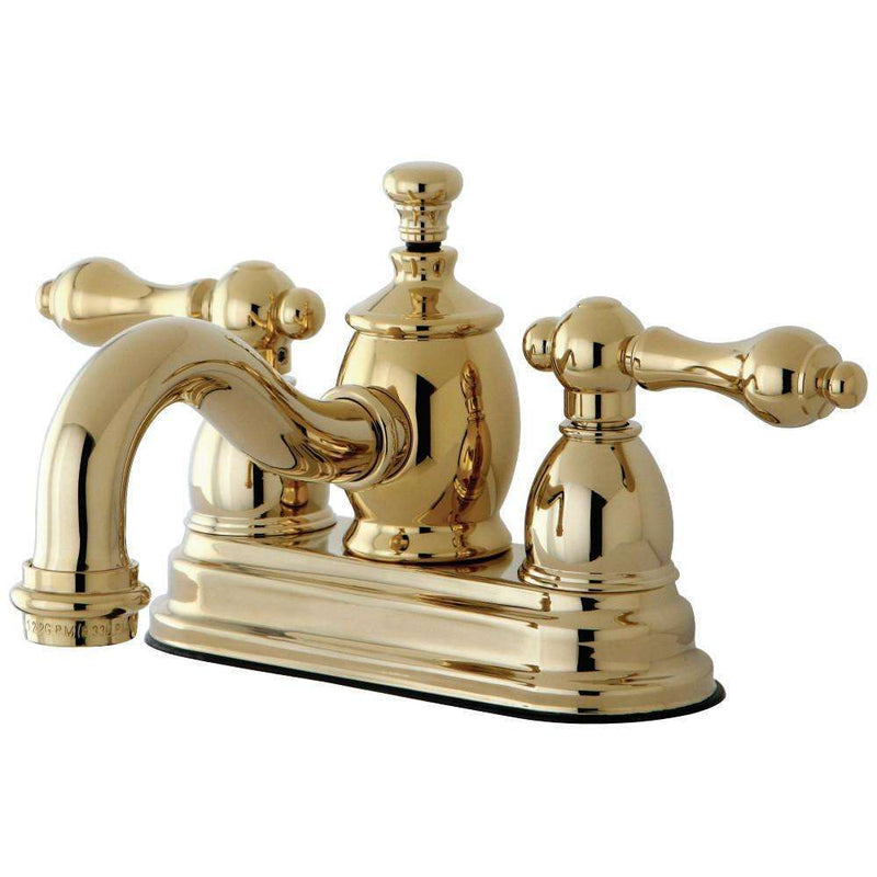 Kingston Brass KS7102AL 4 in. Centerset Bath Faucet Brass