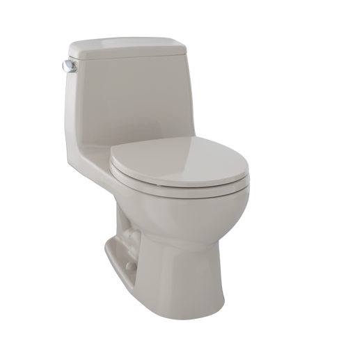 TOTO Ultimate One-Piece Round Bowl 1.6 GPF Toilet, Bone MS853113#03