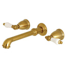 Kingston Brass KS7027PL English Vintage 2-Handle Wall