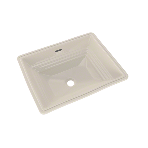 TOTO Promenade Rectangular Undermount Bathroom Sink, Sedona Beige LT533#12