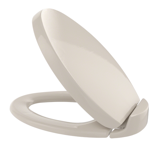 TOTO Oval SoftClose Non Slamming, Slow Close Elongated Toilet Seat and Lid, Bone SS204#03