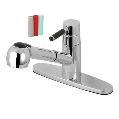 Kingston Brass GSC881DKLSP Pull-Out Kitchen Faucet