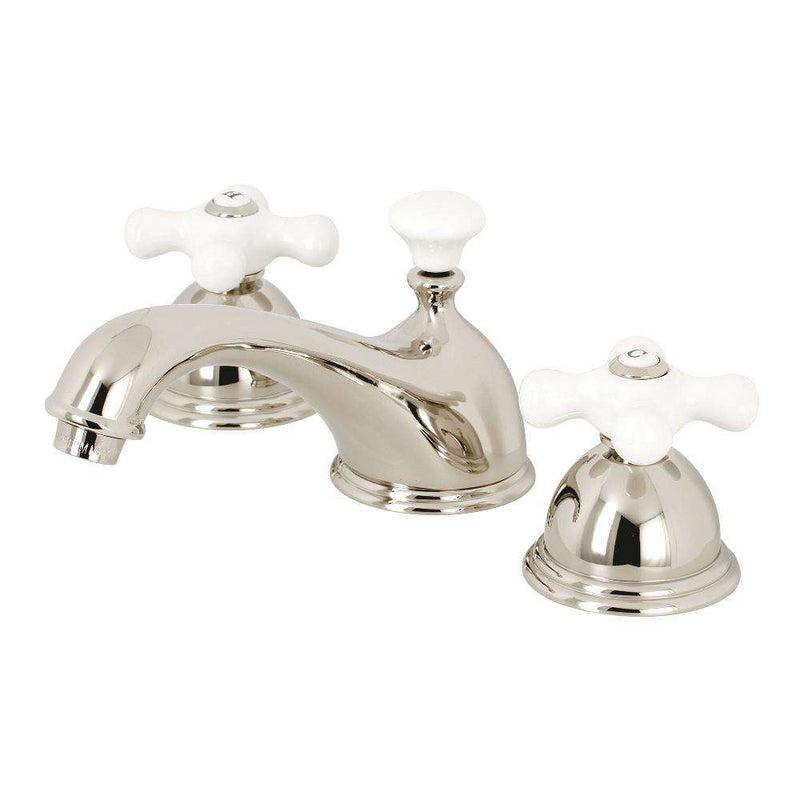 Kingston Brass KS3966PX 8 in. Wsp Bath Faucet Nickel