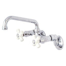 Kingston Brass KS613C 2-Handle Wall Mount Kitchen Faucet