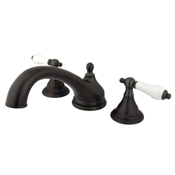 Kingston Brass KS5535PL Roman Tub Filler, Oil Rubbed Bronze