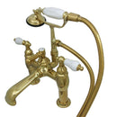 Kingston Brass CC605T2 Vintage 7" Deck Mount Tub Filler