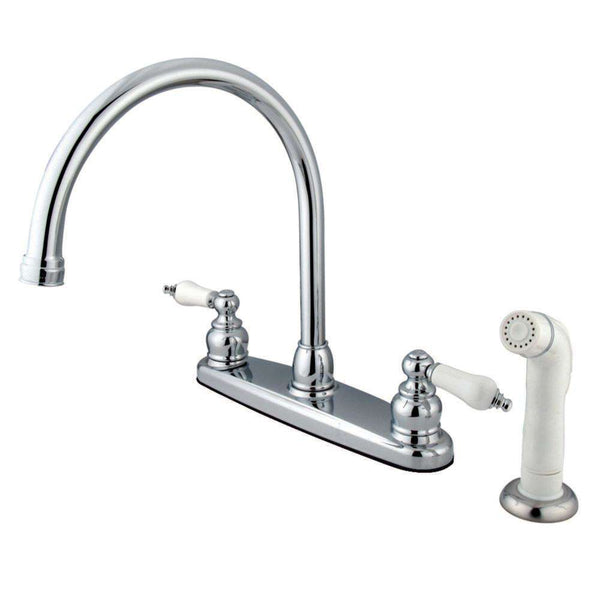 Kingston Brass KB721 Centerset Kitchen Faucet