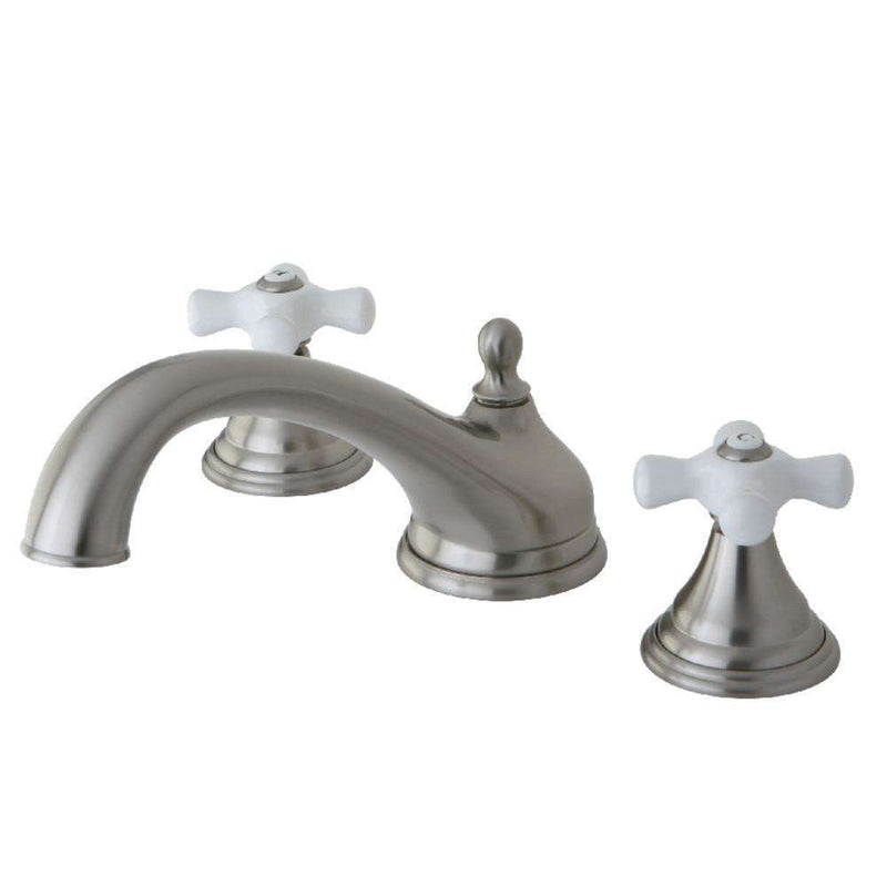 Kingston Brass KS5538PX Roman Tub Filler, Brushed Nickel