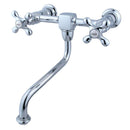 Kingston Brass KS1211AX Wall Mount Bath Faucet