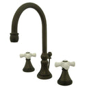 Kingston Brass KS2985PX 8 in. Widespread Bath Faucet Bronze